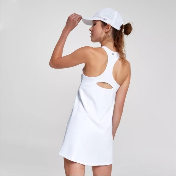NWT Calia Energize Exercise Sz XS Pure White Breathable Athletic Dress - Picture 15 of 15